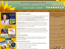 Tablet Screenshot of inclusionworkshops.com